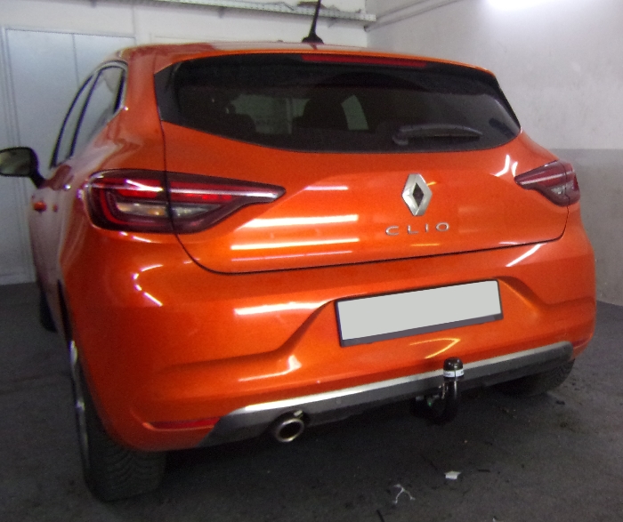 Anhängerkupplung für Renault-Clio V Fließheck, ohne Elektrosatzvorbereitung, Baureihe 2019- V-abnehmbar
